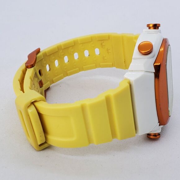 Adidas Originals 44MM Men Digital Watch Multicolor Case Yellow Bands New Battery - Picture 11 of 16